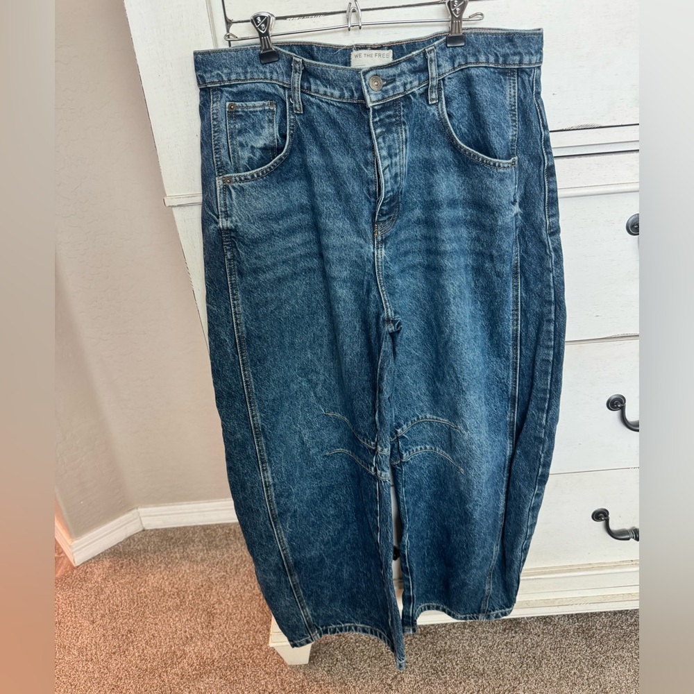 Free people barrel jeans - Picture 3 of 5